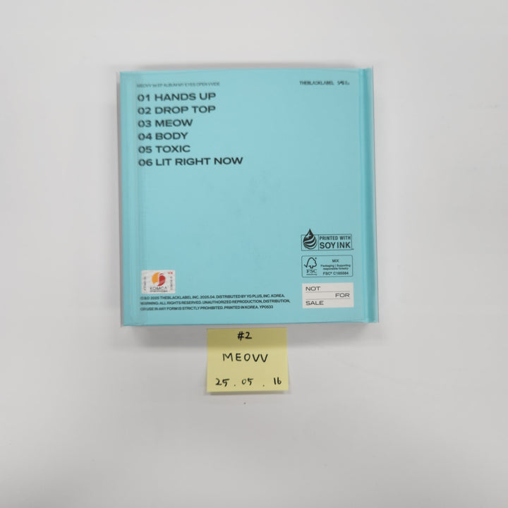 MEOVV "My Eyes Open VVIDE", TripleS "Assemble25", TripleS "Visionary Vision <performante>" - Hand Autographed(Signed) Promo Album [25.05.16] (Restocked 7/4)