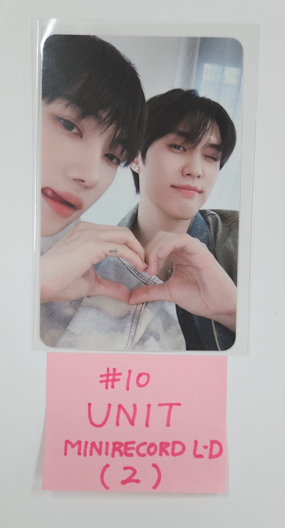 Theboyz "Unexpected" - Mini Record Offline Lucky Draw Event Photocard [25.5.16]