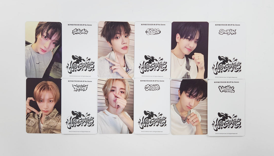 BOYNEXTDOOR "No Genre" - Pop-UP Store Trading Photocard [25.5.16]