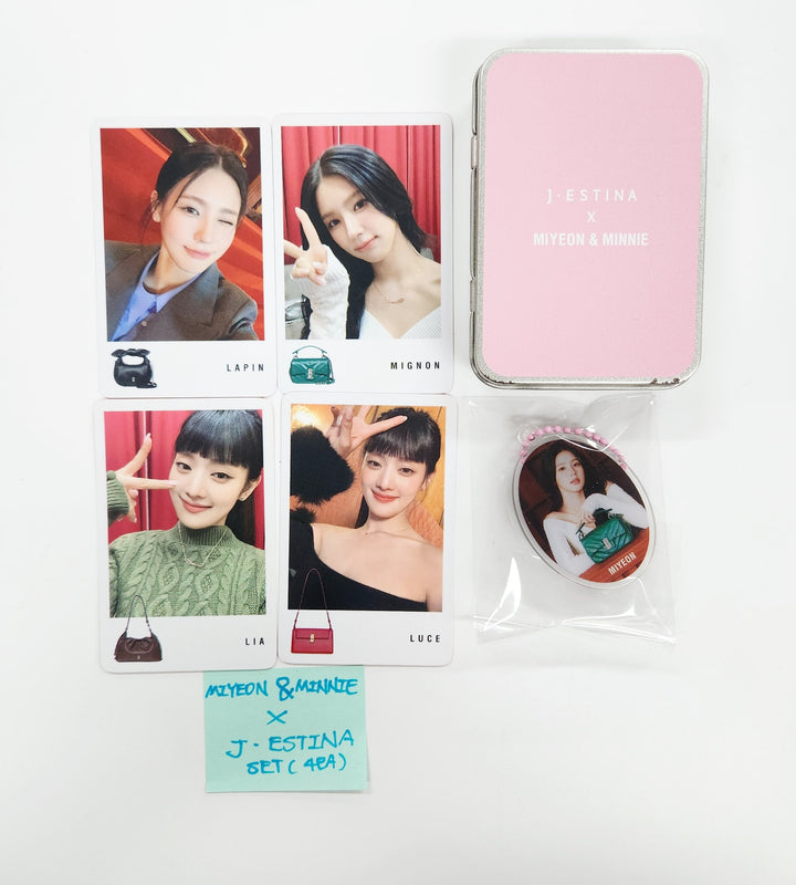 Miyeon &amp; Minnie [Of (g) I-DLE] - J Estina Event Photocards Set (4EA) [25.5.19]