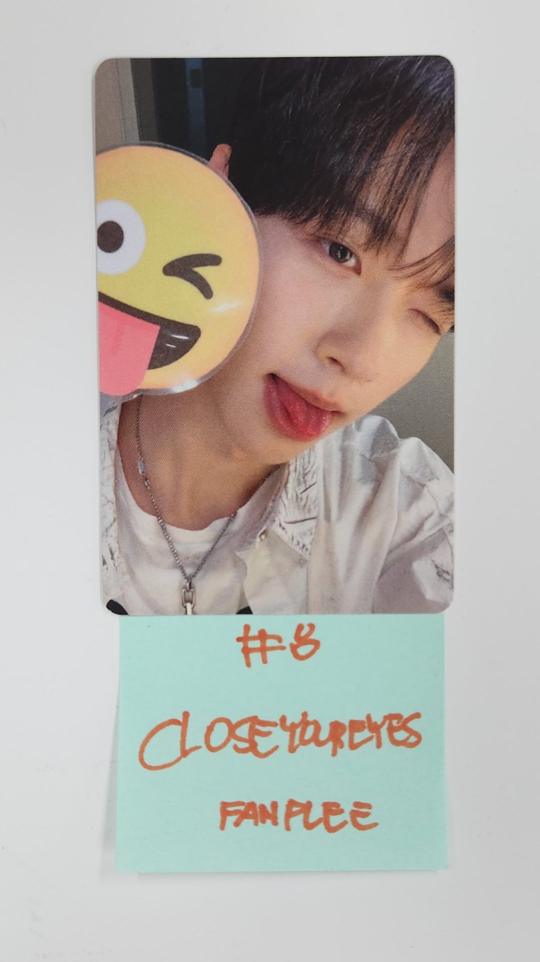 CLOSE YOUR EYES "ETERNALT" - Fan Plee Fansign Event Photocard [25.5.19]