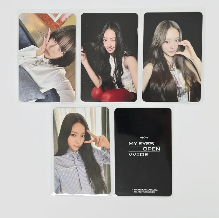 MEOVV "MY EYES OPEN VVIDE" - POP-UP Official MD Event Photocard Round 2 [25.5.20]