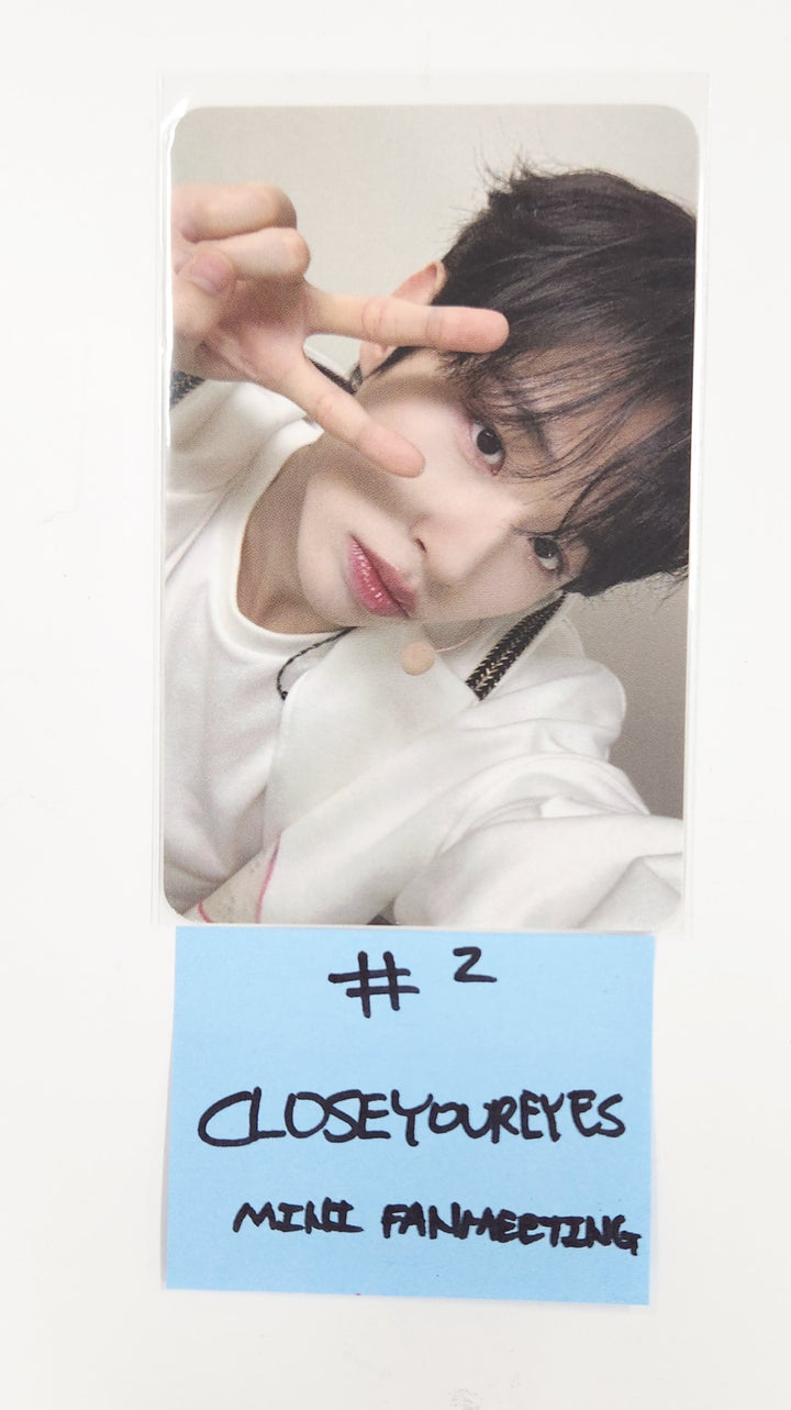 CLOSE YOUR EYES "ETERNALT" - Fan Meeting Event Photocard [25.5.20]