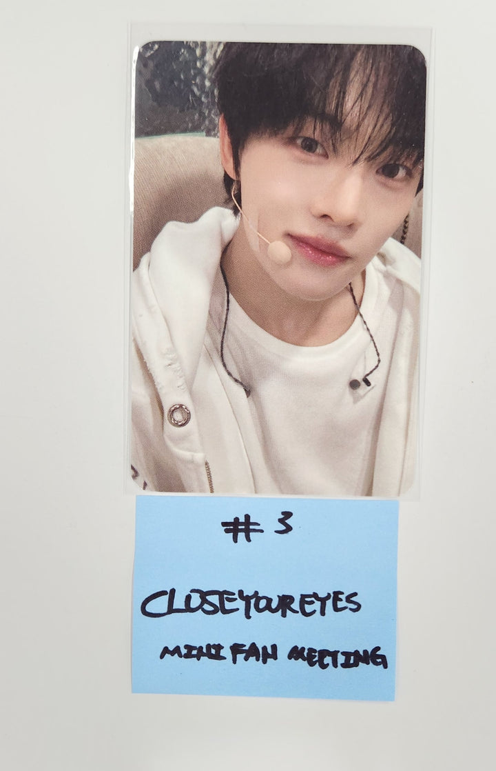 CLOSE YOUR EYES "ETERNALT" - Fan Meeting Event Photocard [25.5.20]