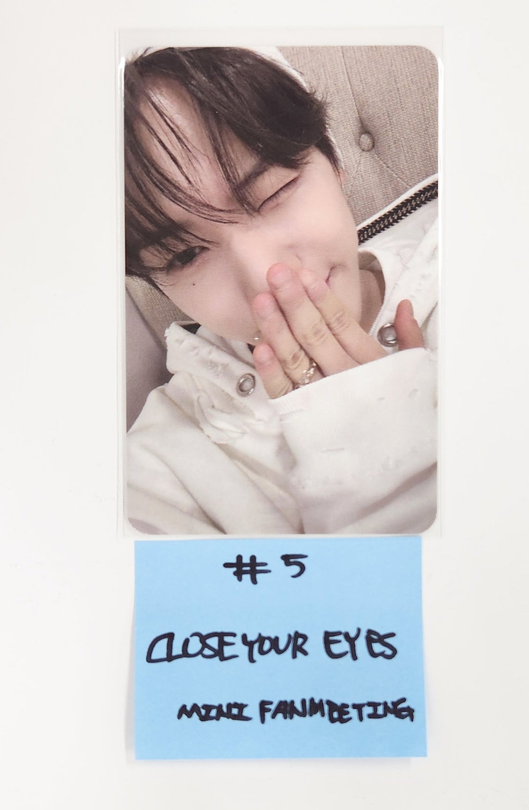 CLOSE YOUR EYES "ETERNALT" - Fan Meeting Event Photocard [25.5.20]