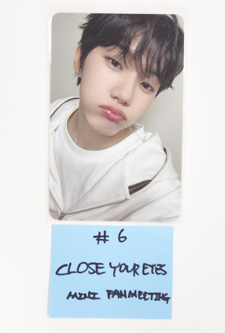 CLOSE YOUR EYES "ETERNALT" - Fan Meeting Event Photocard [25.5.20]