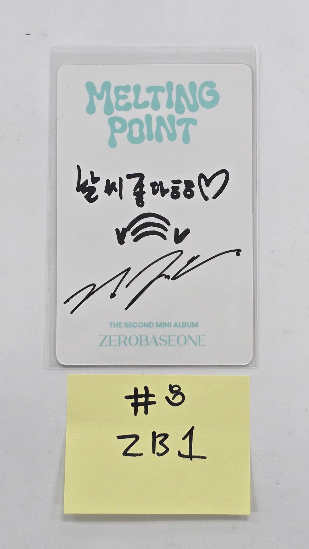 K-POP - Official Photocard [25.5.21]