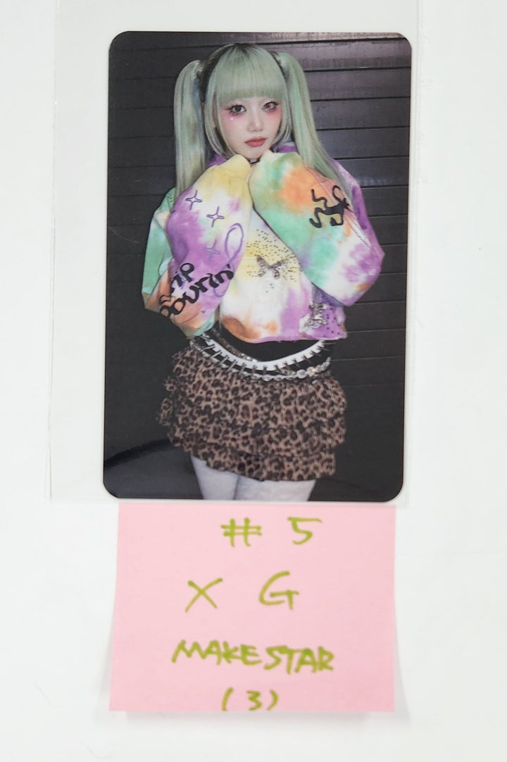 XG "MILLION PLACES" - Makestar Pre-Order Benefit Photocard [25.5.21]