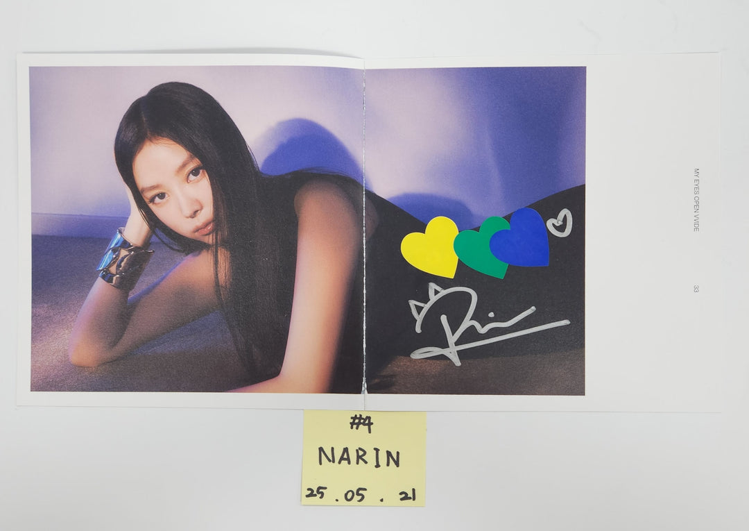 MEOVV "MY EYES OPEN VVIDE" -  A Cut Page From Fansign Event Album [25.5.21]
