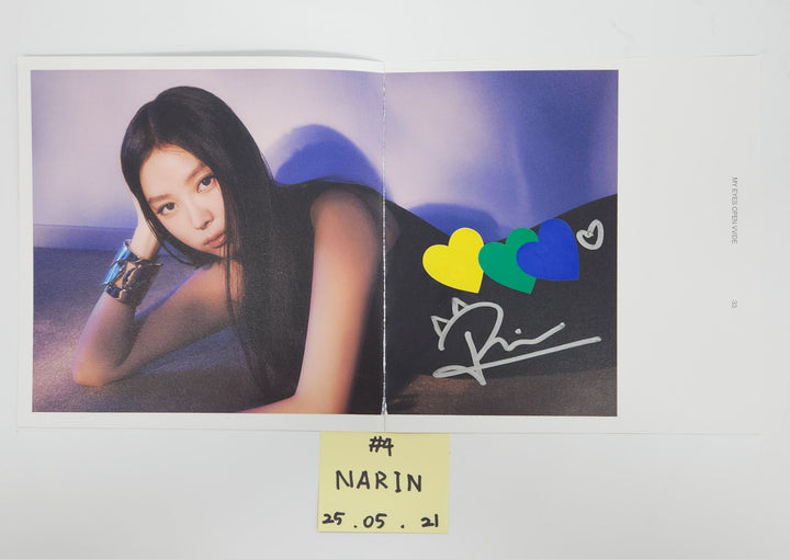 MEOVV "MY EYES OPEN VVIDE" -  A Cut Page From Fansign Event Album [25.5.21]