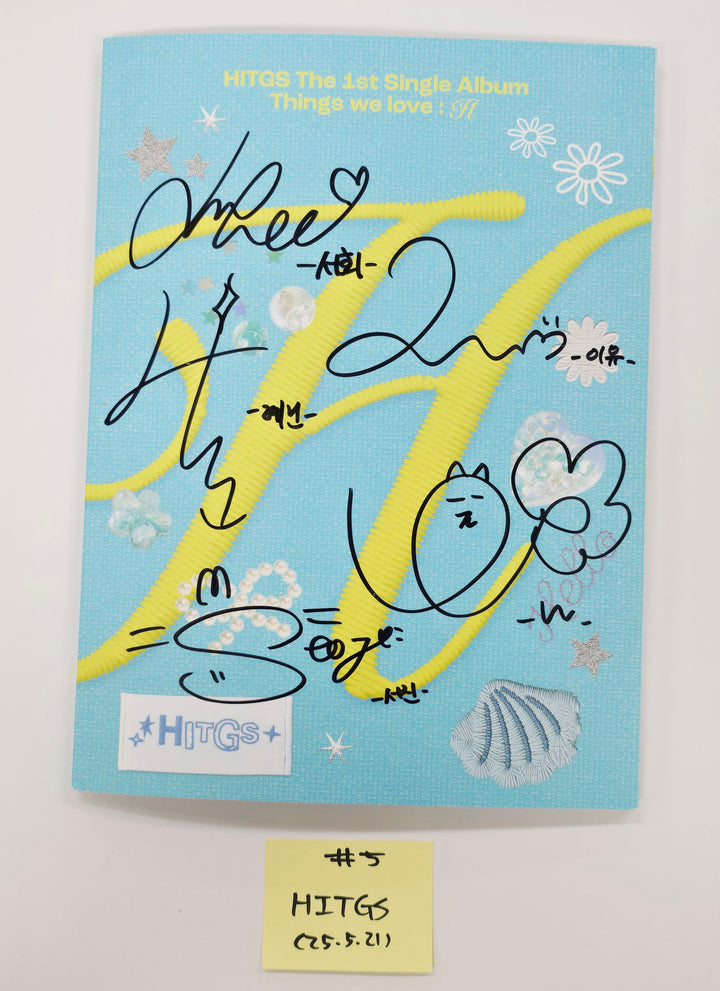 HITGS "Things we love : H" - Hand Autographed(Signed) Promo Album [25.5.21]