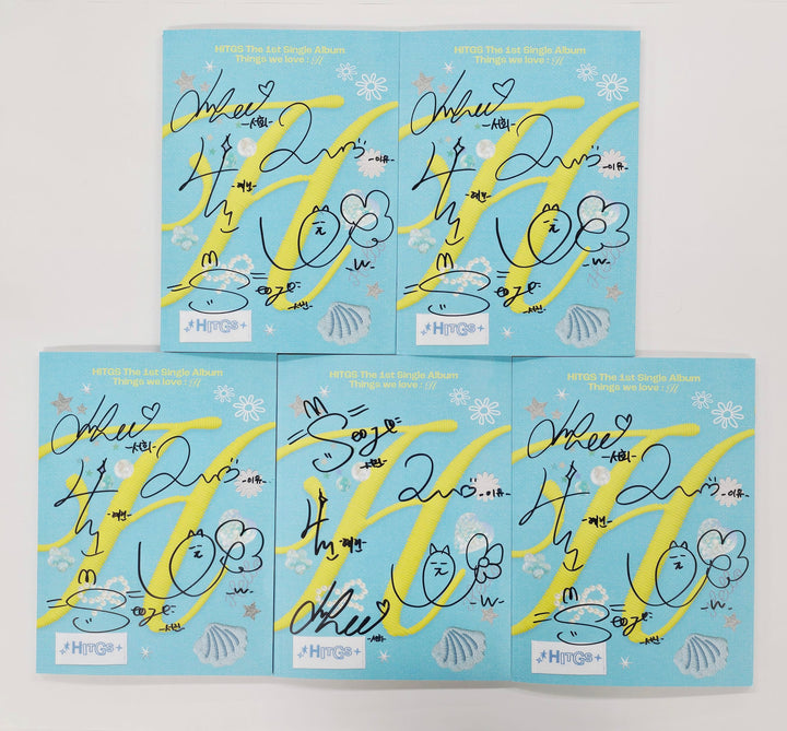 HITGS "Things we love : H" - Hand Autographed(Signed) Promo Album [25.5.21]