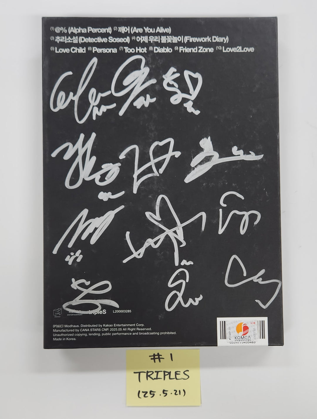 tripleS "ASSEMBLE25" - Hand Autographed(Signed) Promo Album [25.5.21]