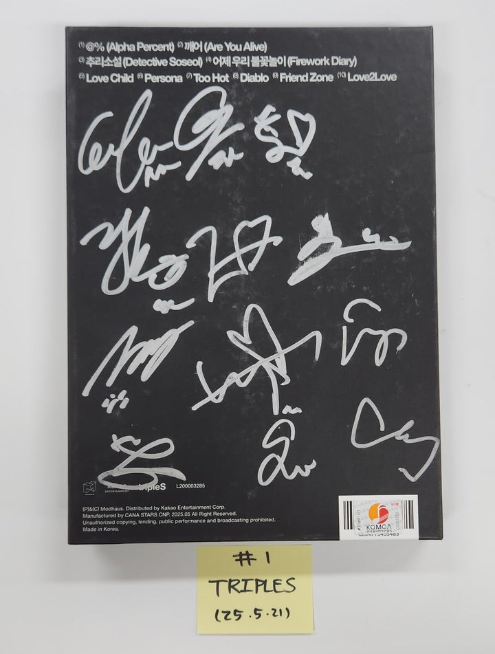 tripleS "ASSEMBLE25" - Hand Autographed(Signed) Promo Album [25.5.21]