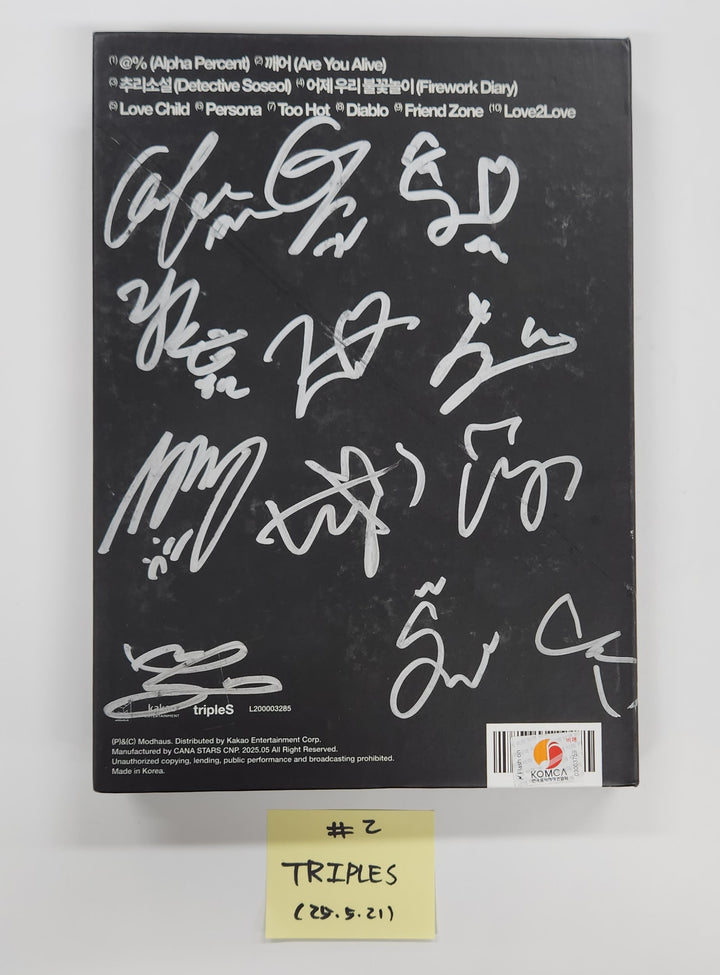 tripleS "ASSEMBLE25" - Hand Autographed(Signed) Promo Album [25.5.21]