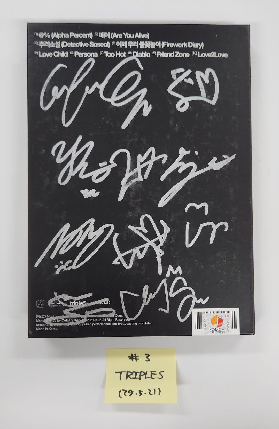 tripleS "ASSEMBLE25" - Hand Autographed(Signed) Promo Album [25.5.21]