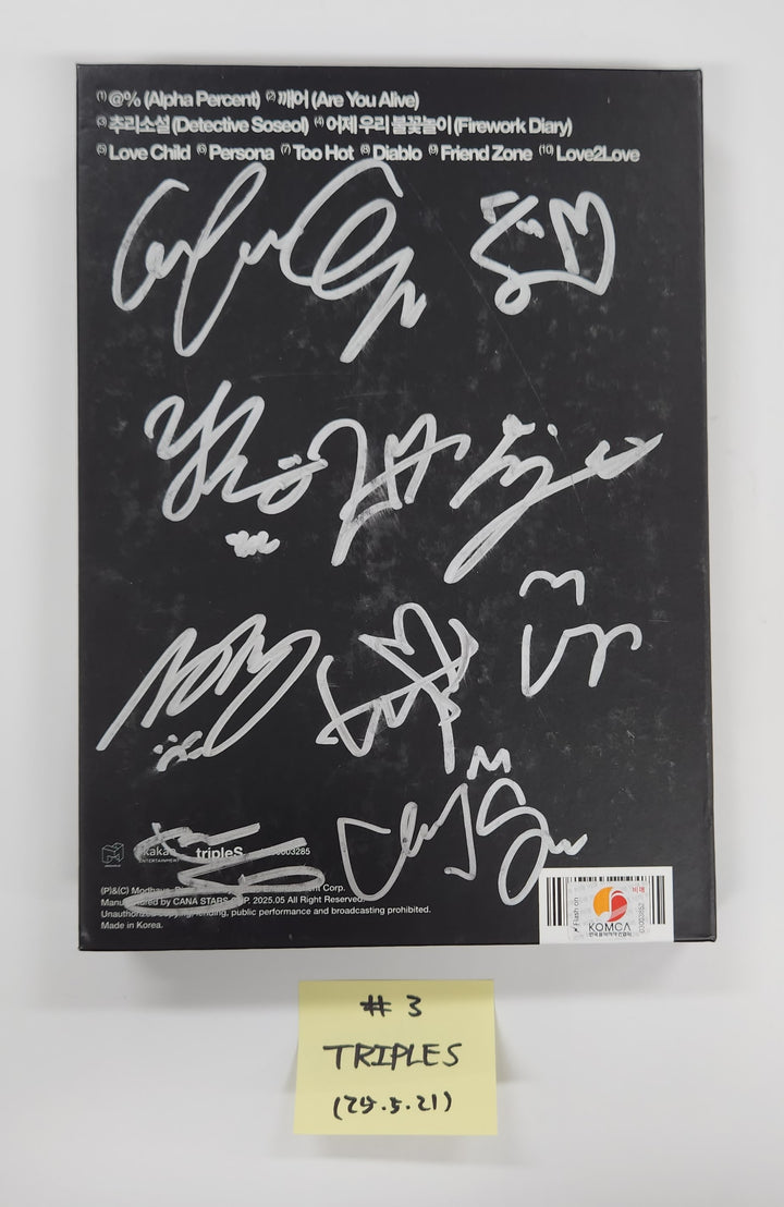 tripleS "ASSEMBLE25" - Hand Autographed(Signed) Promo Album [25.5.21]