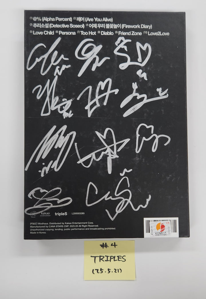 tripleS "ASSEMBLE25" - Hand Autographed(Signed) Promo Album [25.5.21]