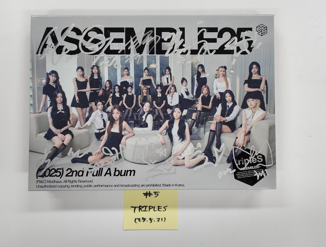 tripleS "ASSEMBLE25" - Hand Autographed(Signed) Promo Album [25.5.21]