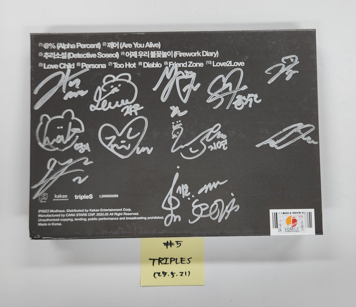 tripleS "ASSEMBLE25" - Hand Autographed(Signed) Promo Album [25.5.21]