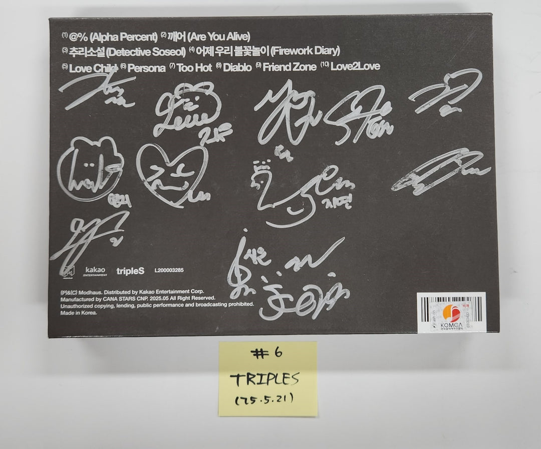 tripleS "ASSEMBLE25" - Hand Autographed(Signed) Promo Album [25.5.21]