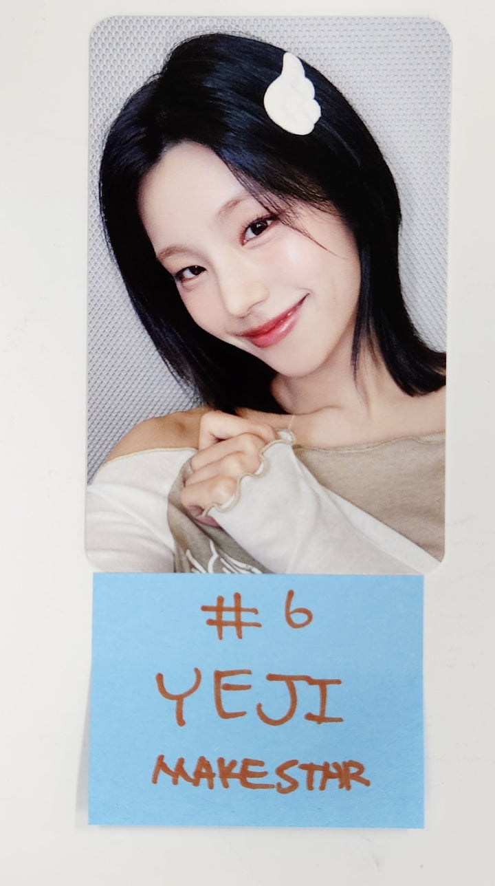 YEJI (Of ITZY) "Air" - Makestar Fansign Event Photocard Round 4 [25.5.23]