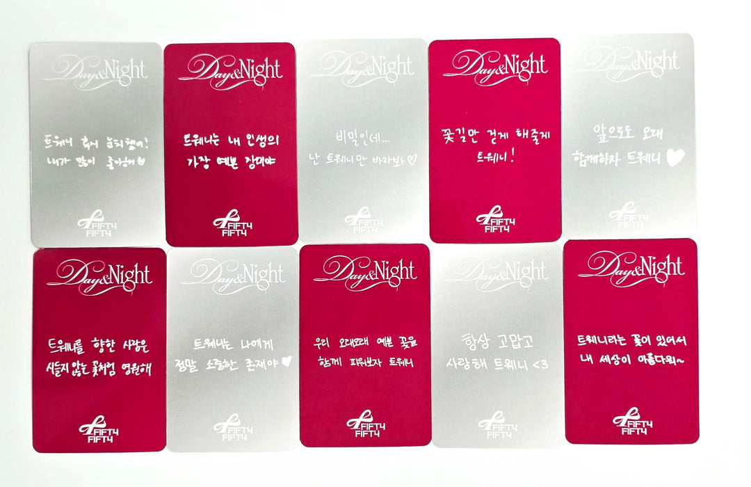 FIFTY FIFTY "Day &amp; Night" - Apple Music Fansign Event Photocard Round 3 [25.5.26]