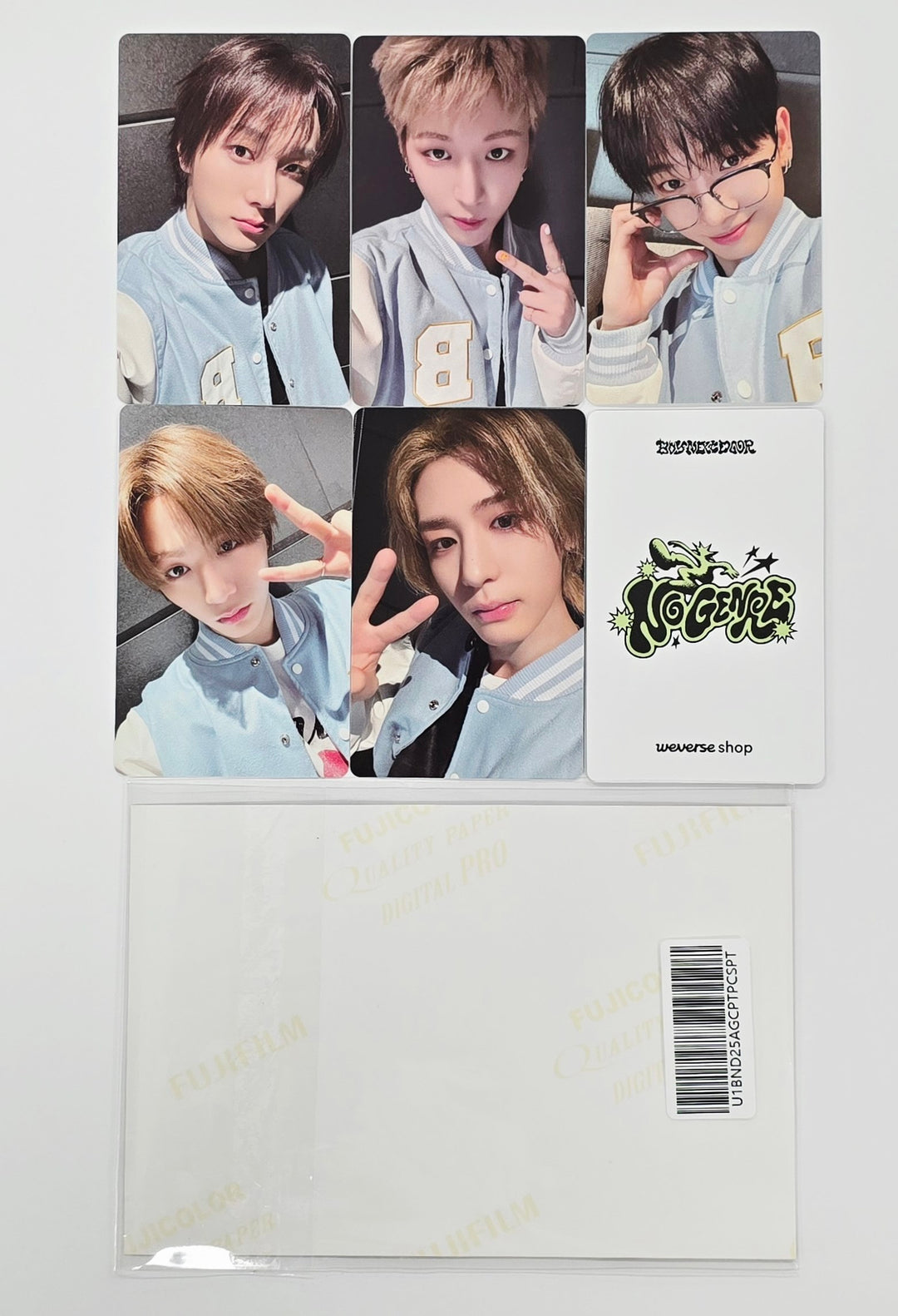 BOYNEXTDOOR "No Genre" - Weverse Shop (Show case live) Event Photocard [Board Game Ver.] [25.5.26]
