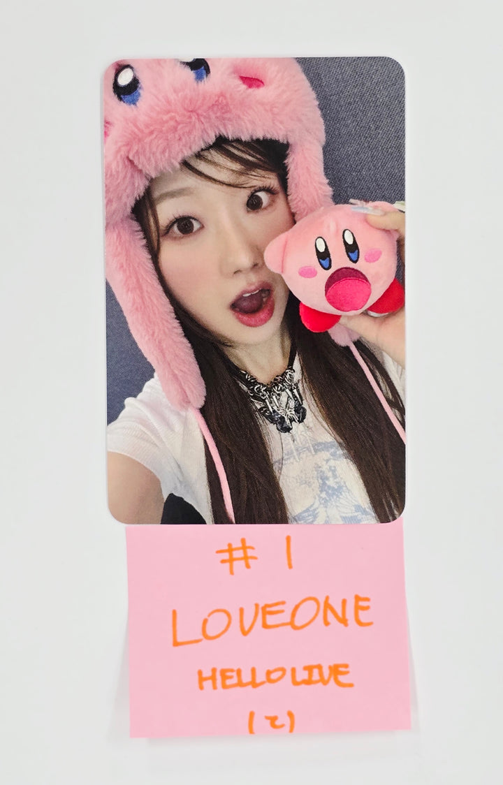 LOVEONE "Drama Queen" - Hello Live Fansign Event Photocard Round 2 [25.5.26]