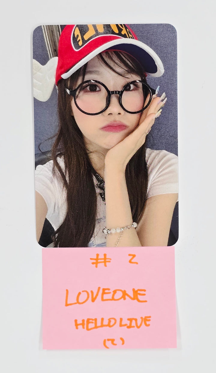 LOVEONE "Drama Queen" - Hello Live Fansign Event Photocard Round 2 [25.5.26]
