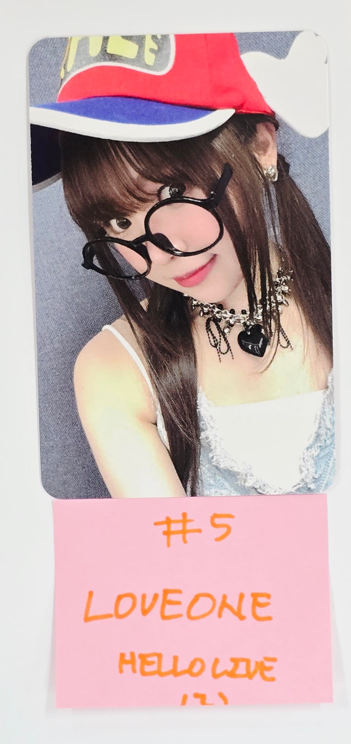 LOVEONE "Drama Queen" - Hello Live Fansign Event Photocard Round 2 [25.5.26]