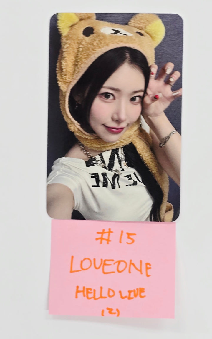 LOVEONE "Drama Queen" - Hello Live Fansign Event Photocard Round 2 [25.5.26]