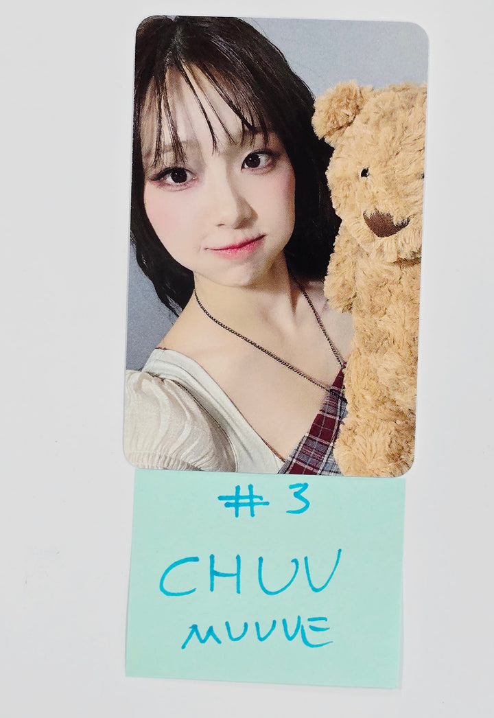 CHUU "Only cry in the rain" - MUVVE Fansign Event Photocard [25.5.27]
