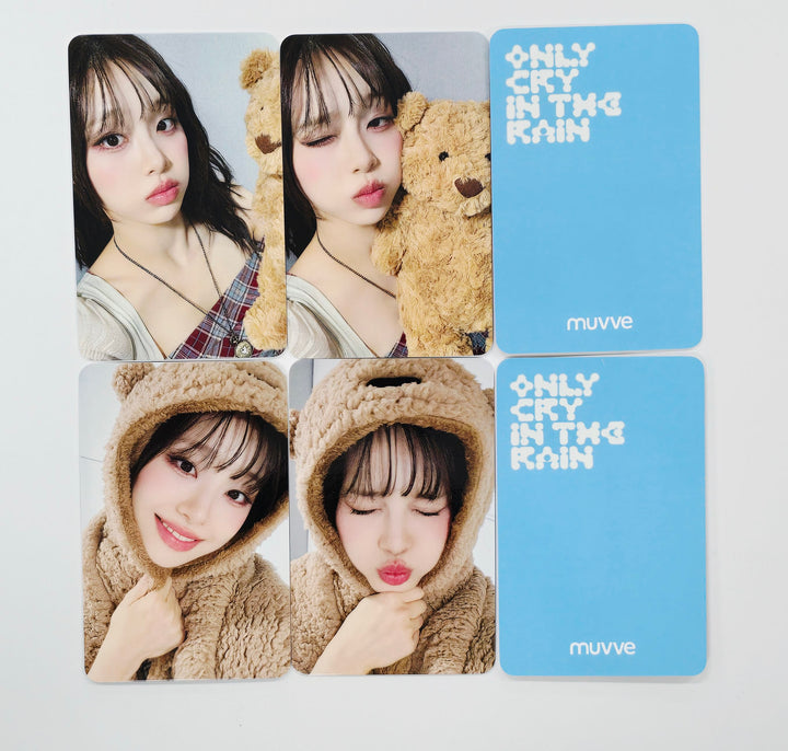 CHUU "Only cry in the rain" - MUVVE Fansign Event Photocard [25.5.27]