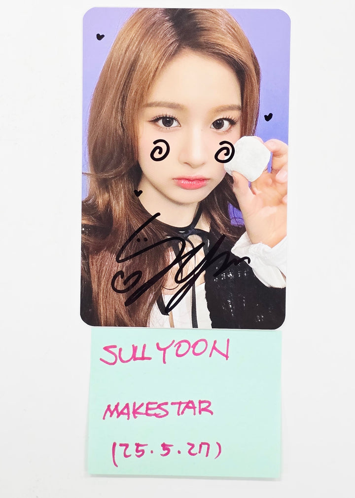 Sullyoon (Of NMIXX) "Fe3O4: FORWARD" - Hand Autographed(Signed) Photocard [25.5.27]