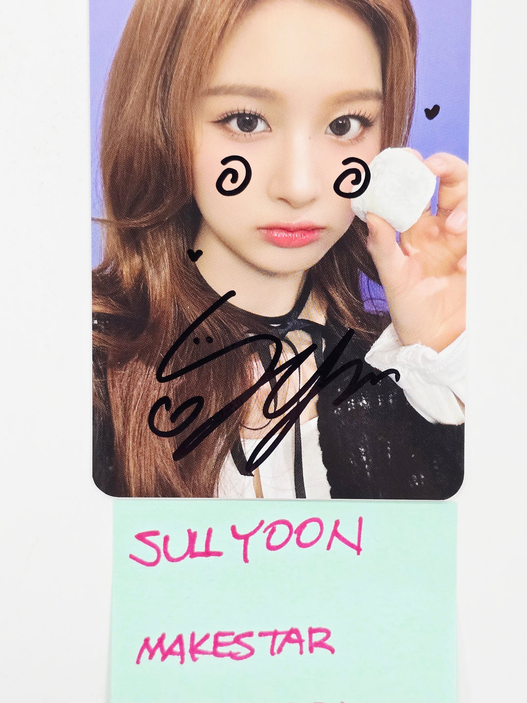 Sullyoon (Of NMIXX) "Fe3O4: FORWARD" - Hand Autographed(Signed) Photocard [25.5.27]
