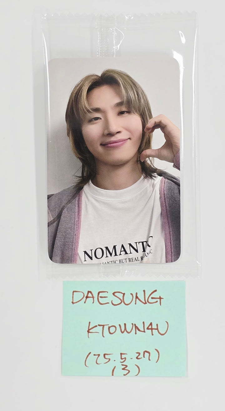 DAESUNG "D’s WAVE" - Ktown4U Fansign Event Photocard [25.5.27]
