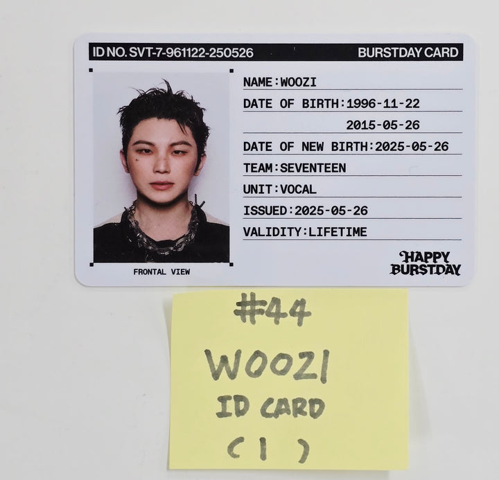 SEVENTEEN "HAPPY BURSTDAY" - Official Photocard [NEW BURSTDAY Ver.] (2) [25.5.27]