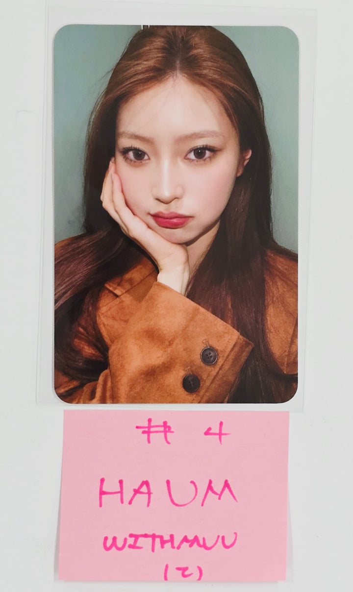 KiiiKiii "UNCUT GEM" - Withmuu Fansign Event Photocard Round 4 [DIGGING Ver.] [25.5.28]