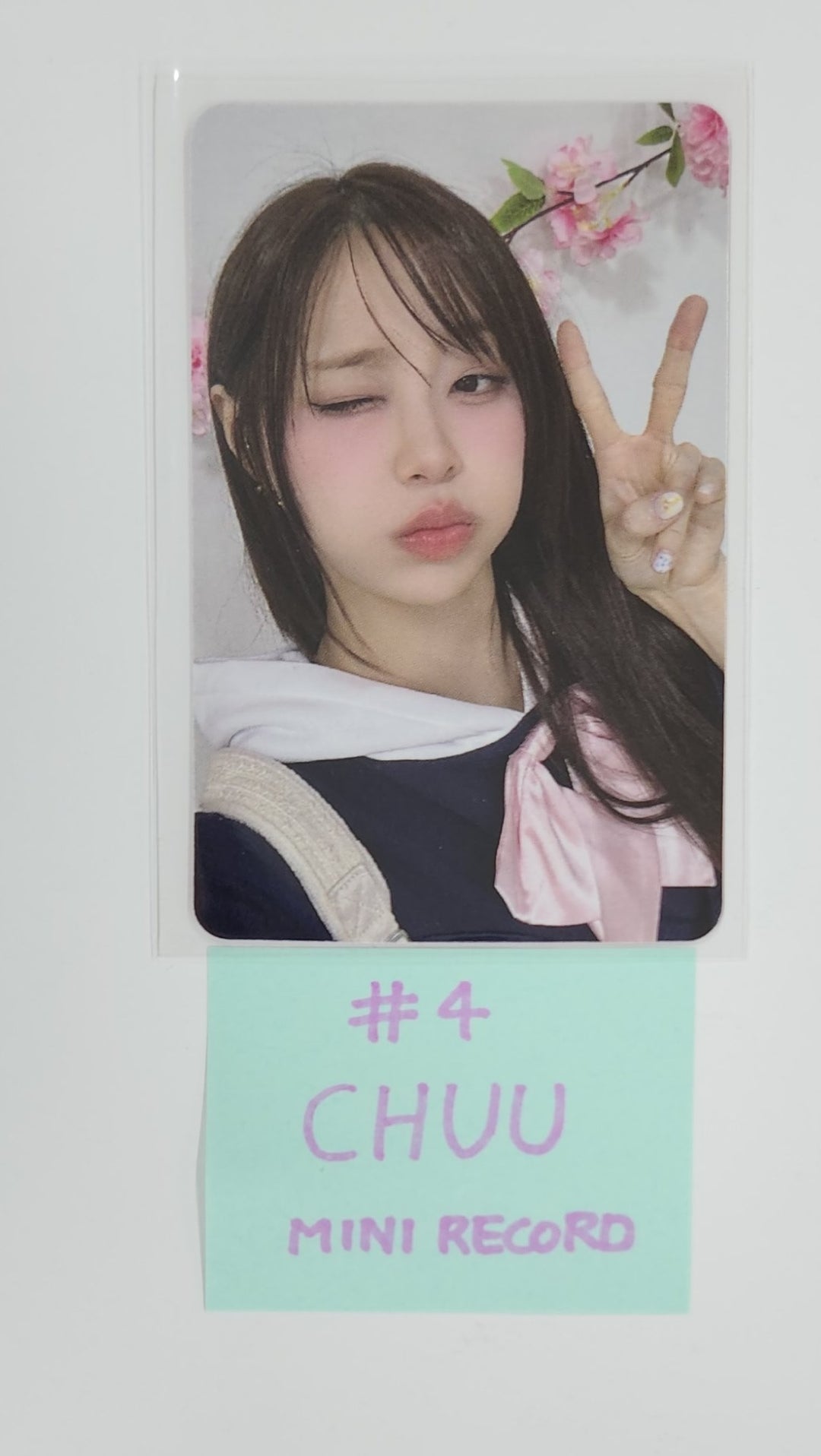 CHUU "Only cry in the rain" - Mini Record Fansign Event Photocard Round 2 [Platform Ver.] [25.5.29]