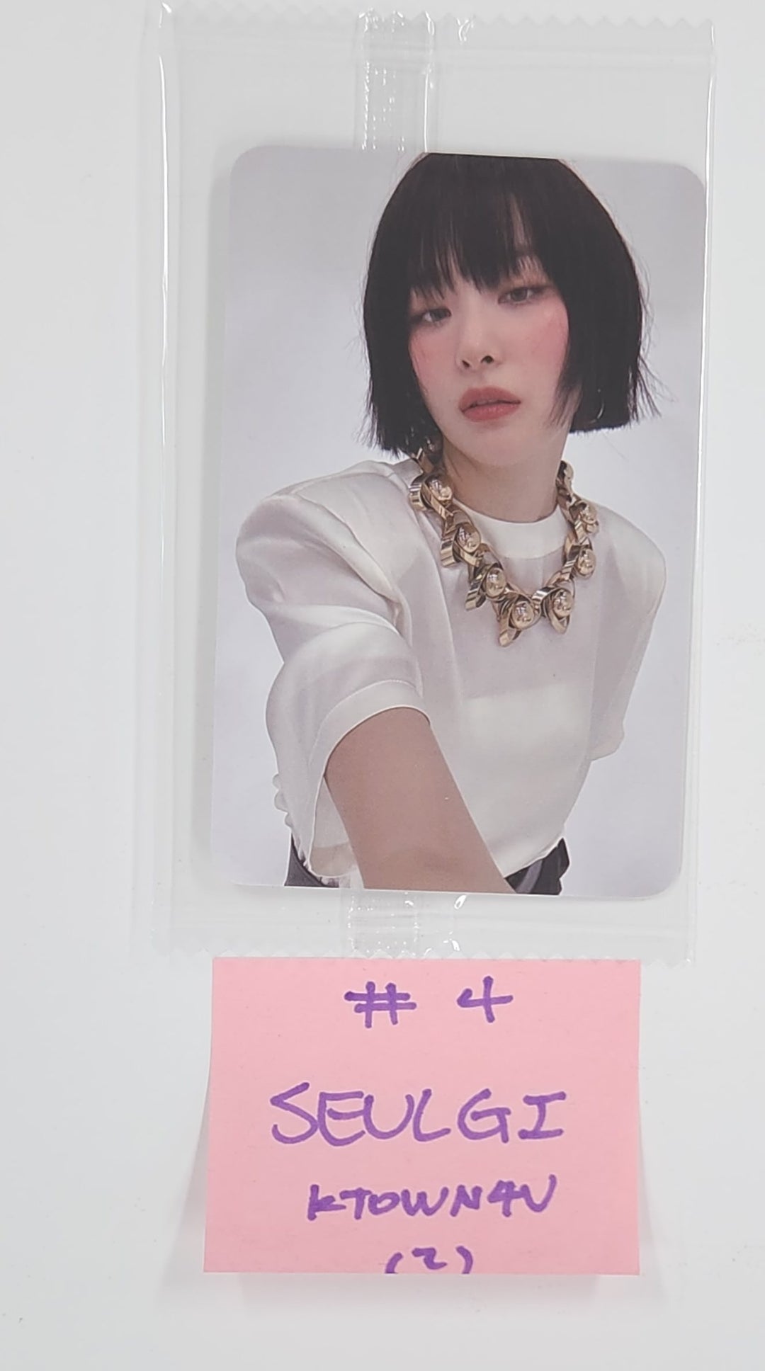 IRENE &amp; SEULGI (Of Red Velvet ) "TILT" - Ktown4U Special Gift Photocard [25.5.30]