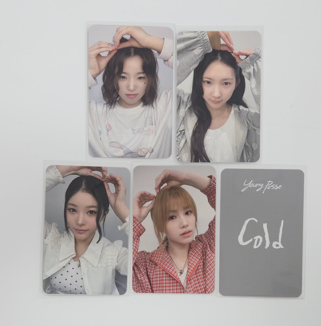 YOUNG POSSE "COLD" - Ktown4U Fansign Event Winner Photocard [25.6.2]