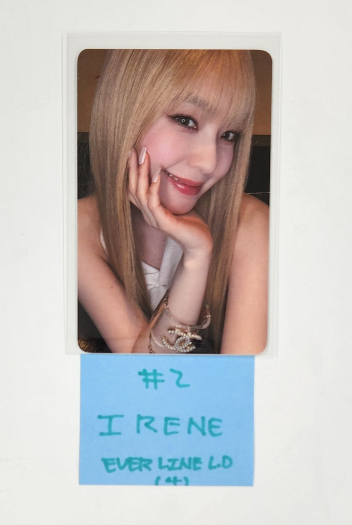 IRENE &amp; SEULGI (Of Red Velvet ) "TILT" - Everline Lucky Draw Event Photocard [25.6.2]