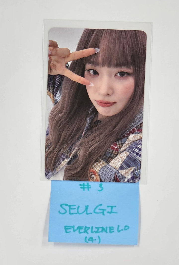 IRENE &amp; SEULGI (Of Red Velvet ) "TILT" - Everline Lucky Draw Event Photocard [25.6.2]