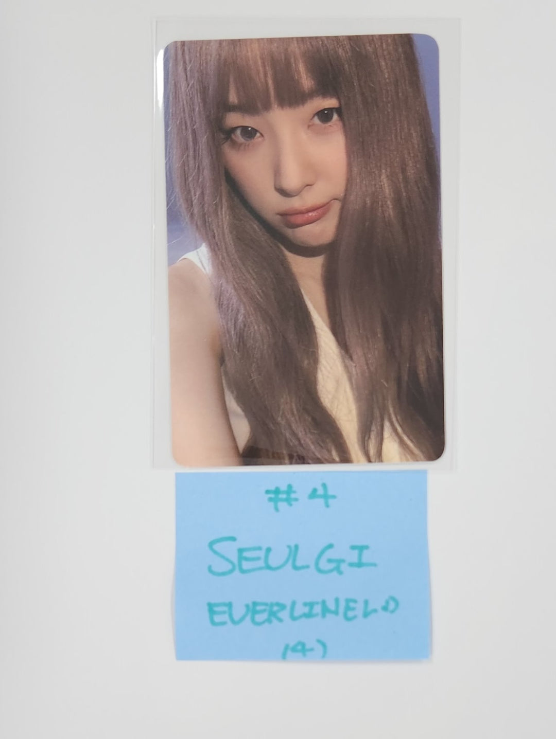 IRENE &amp; SEULGI (Of Red Velvet ) "TILT" - Everline Lucky Draw Event Photocard [25.6.2]