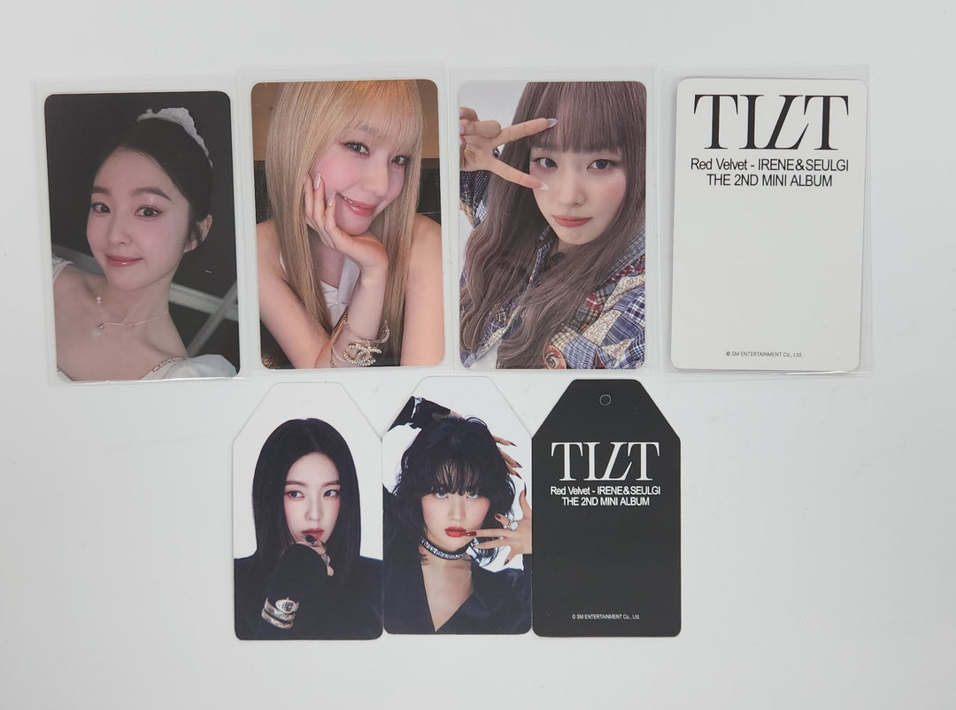 IRENE &amp; SEULGI (Of Red Velvet ) "TILT" - Everline Lucky Draw Event Photocard [25.6.2]