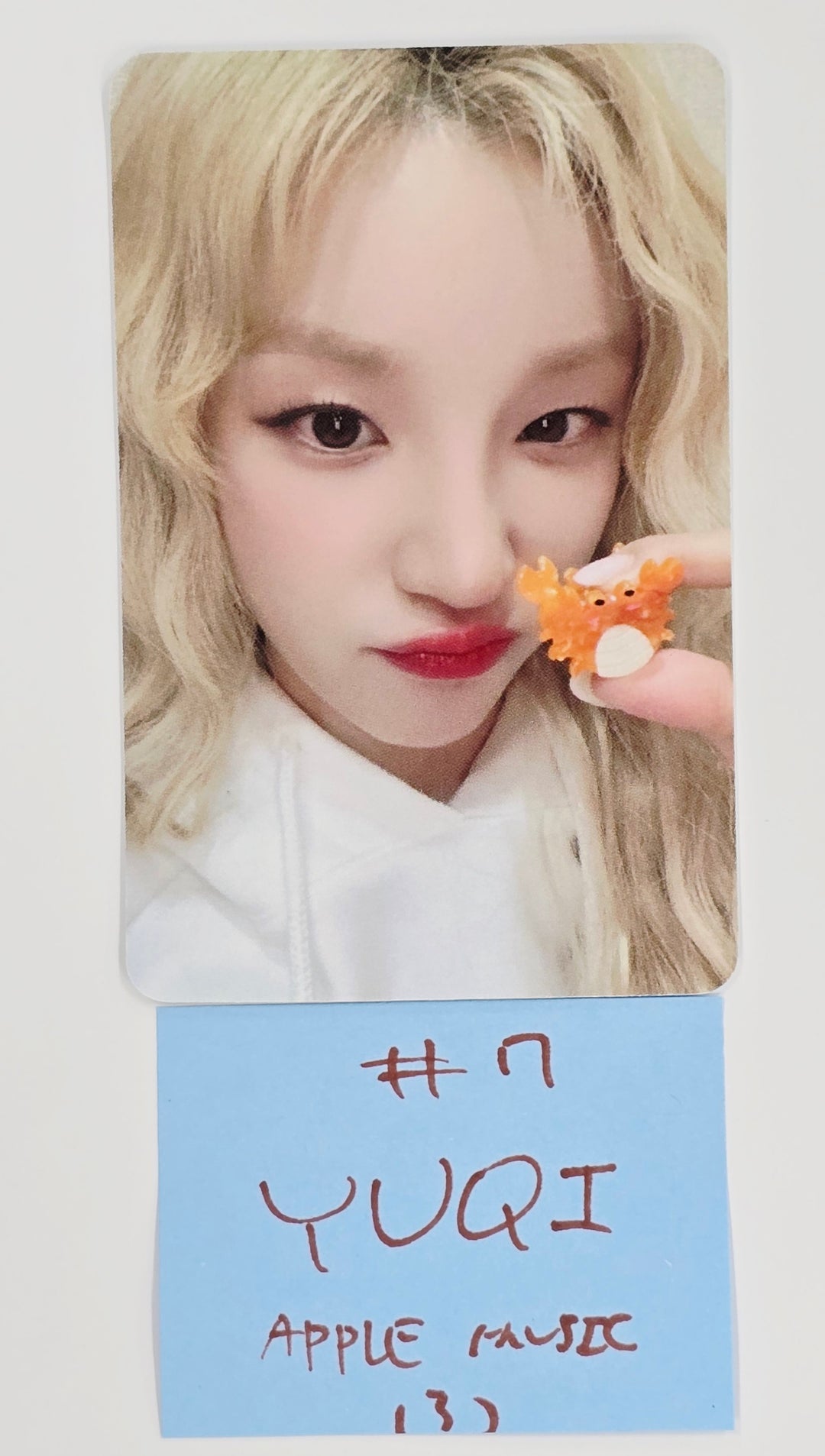 I-DLE "We are" - Apple Music Fansign Event Photocard [25.6.2]