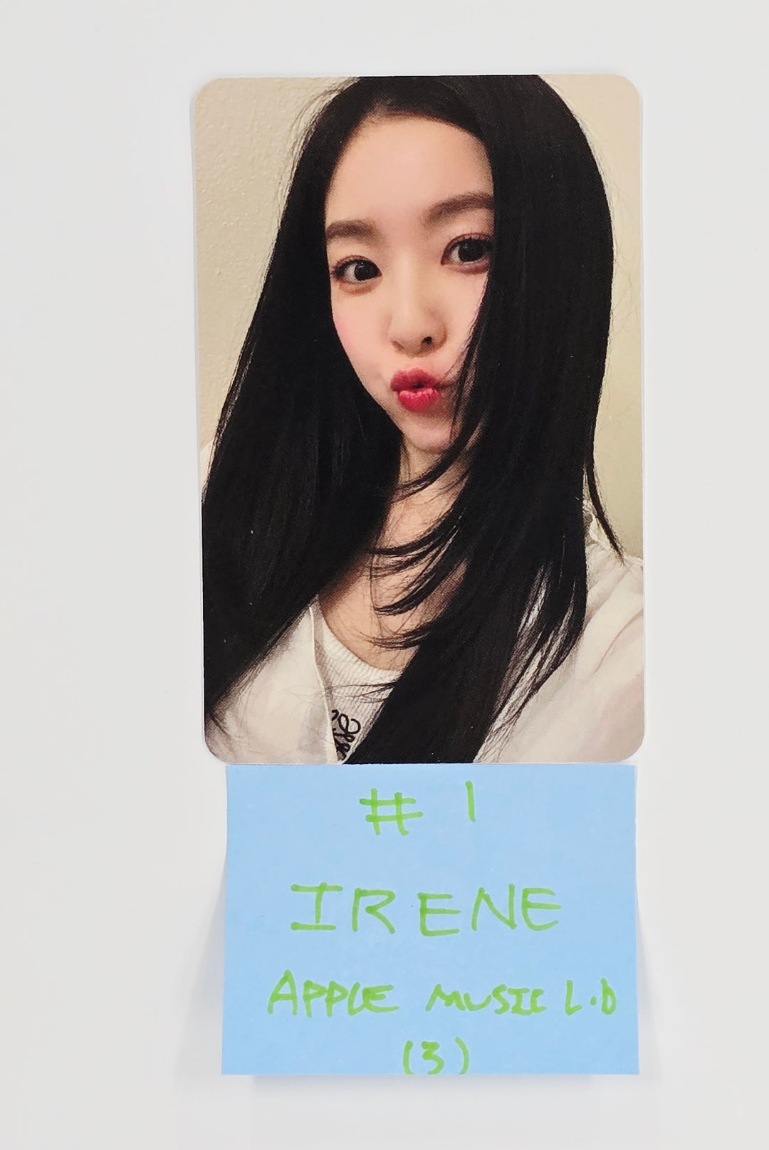 IRENE &amp; SEULGI (Of Red Velvet ) "TILT" - Apple Music Lucky Draw Event Photocard [25.6.2]