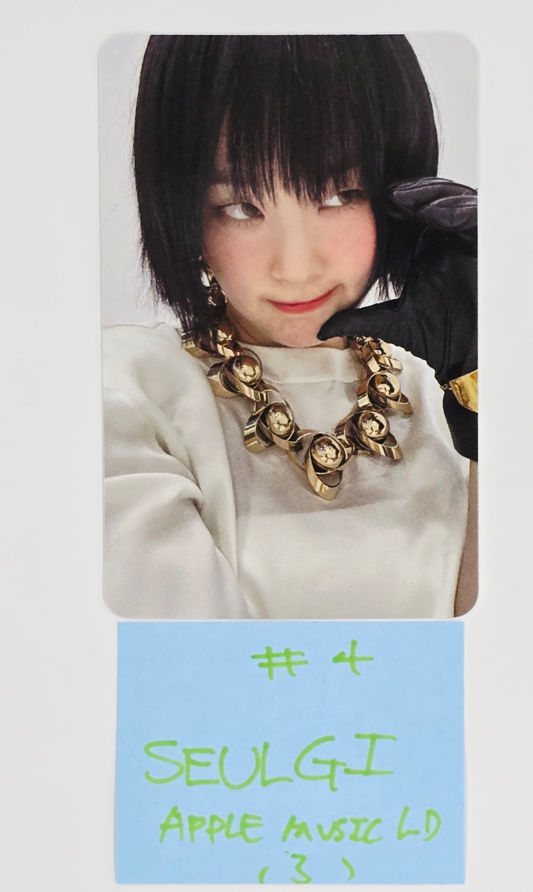 IRENE &amp; SEULGI (Of Red Velvet ) "TILT" - Apple Music Lucky Draw Event Photocard [25.6.2]