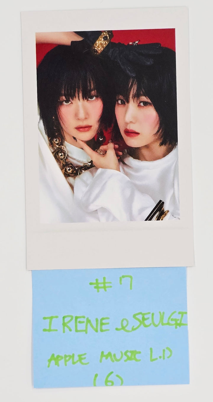 IRENE &amp; SEULGI (Of Red Velvet ) "TILT" - Apple Music Lucky Draw Event Photocard [25.6.2]